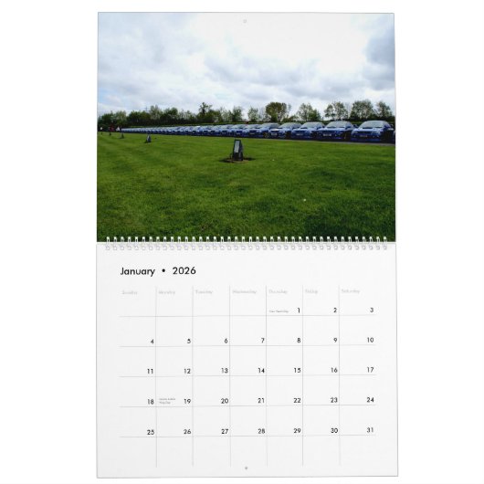 Prodrive P1 calendrier d'événement d'anniversaire (Jan 2026)