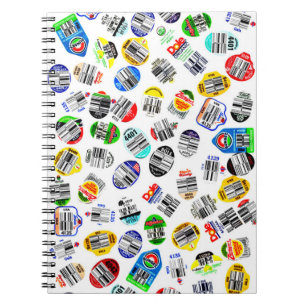 Produce Barcodestickers Notitieboek