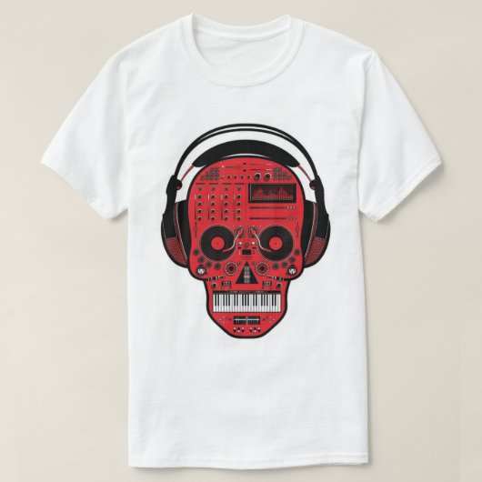PRODUCENT VAN HET HOOFD-DJ TEE SHIRT (Design voorkant)