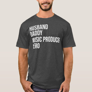 Producer van elektronische muziek Beatmaker Synthe T-shirt