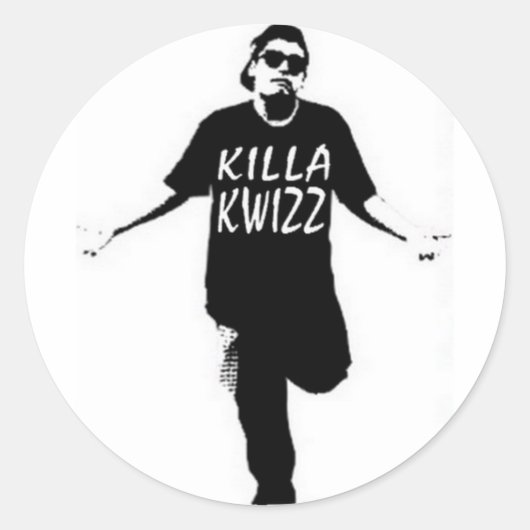 product1 ronde sticker (Voorkant)