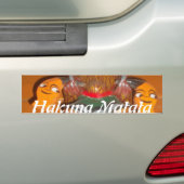 Product aanpassen bumpersticker (Op auto)