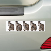Product aanpassen bumpersticker (Op auto)