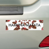 Product aanpassen bumpersticker (Op auto)