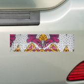 Product aanpassen bumpersticker (Op auto)