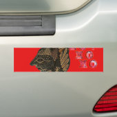 Product aanpassen bumpersticker (Op auto)