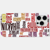 Product aanpassen Case-Mate iPhone case (Achterkant (horizontaal))