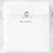 Product aanpassen driehoek sticker (Tas)