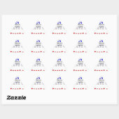 Product aanpassen driehoek sticker (Vel)