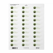 Product aanpassen etiket (Full Sheet)