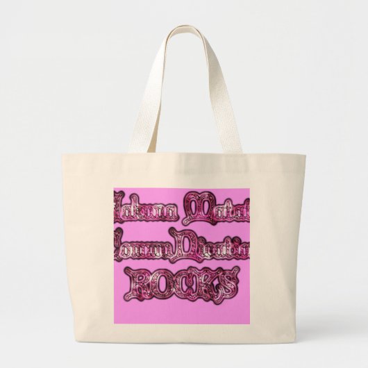 Product aanpassen grote tote bag (Voorkant)