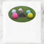 Product aanpassen ovale sticker (Tas)