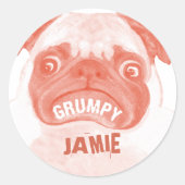 Product aanpassen ronde sticker (Voorkant)