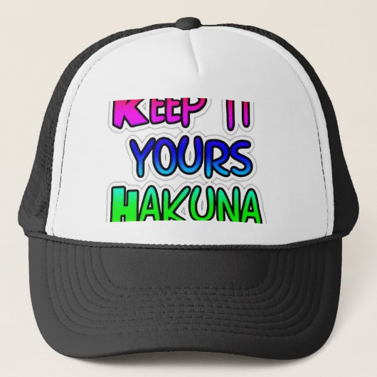 Product aanpassen trucker pet (Voorkant)