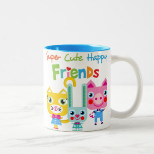 Product aanpassen tweekleurige koffiemok