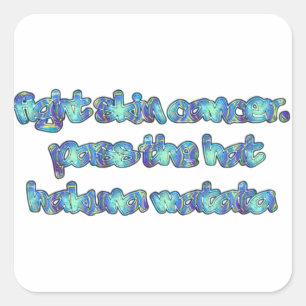 Product aanpassen vierkante sticker