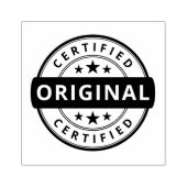 PRODUCT GECERTIFICEERD ORIGINEEL RUBBERSTEMPEL (Afrduk)