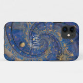 Product: Gepersonaliseerde Hemel Zodiac Spiraal Case-Mate iPhone Case (Achterkant (horizontaal))
