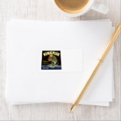 product kan kunst labelen, tandbaars etiket (Insitu)