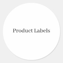 Product labels