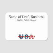 Product of Droog wissen Magnetische naamlabels Naamplaatje (Voorkant)