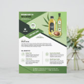 Product Promotion Flyer Template  (Debout devant)