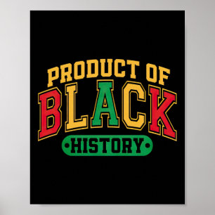 Product van Zwarte Geschiedenis Zwarte Geschiedeni Poster