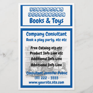 Productbrochure voor kinderen flyer