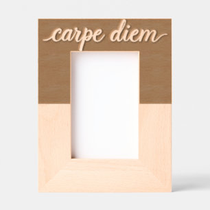 Producten met een 'carpe diem' design gegraveerde lijstjes