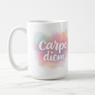 Producten met een 'carpe diem' design koffiemok