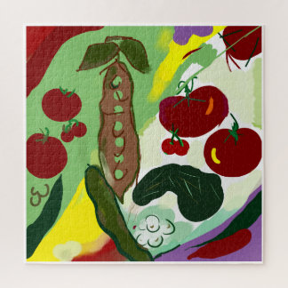 producten van " grandmas " - cubbard legpuzzel