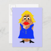 Producten van hete aardappelen briefkaart (Voorkant / Achterkant)