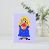 Producten van hete aardappelen briefkaart (Staand voorkant)