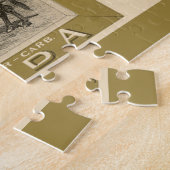 productetiket, gebicarboneerde soda van Dwight Legpuzzel (Zijkant)