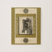 productetiket, gebicarboneerde soda van Dwight Legpuzzel (Verticaal)