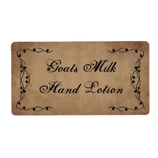 Productetiket Primitieve wijnstokken Etiket (Voorkant)