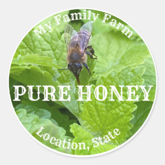 productetiket ronde sticker