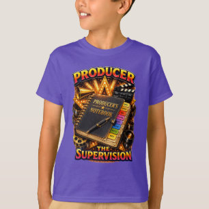 Producteur - Le Surveillant Garçon T-shirt foncé