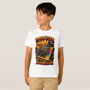 Producteur - Le T-Shirt du Superviseur pour Garçon