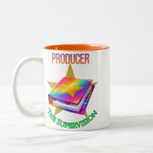 Producteur - Mug Bicolore Supervision