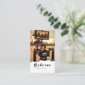 Producteur réalisateur Carte de visite (Debout devant)