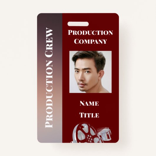 Productie-ID Badge (Voorkant)