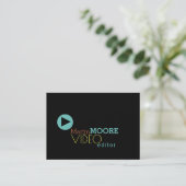 Productie van videoredacteur: beeldweergave visitekaartje (Staand voorkant)
