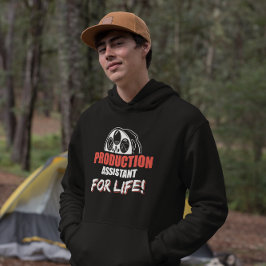 Productieassistent voor het leven hoodie