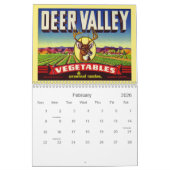 productielabels wandkalender kalender (Feb 2026)