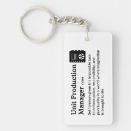 Productiemanager - Grappige Film Crew Sleutelhanger
