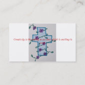 Productieve mammikaarten contactkaartje (Achterkant)