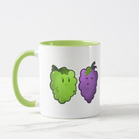 Productions de raisins amers - Mug (Gauche)