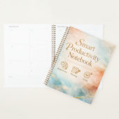 Productivity Notebook Planning & Action Journal  (Devant avec enveloppe)