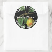 Productlabel behouden ronde sticker (Tas)